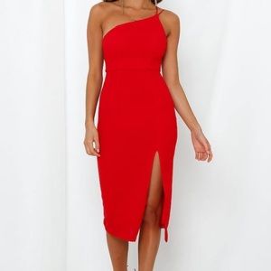 HELLO MOLLY Taking It Back Dress